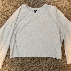 Express Light Gray Sweatshirt